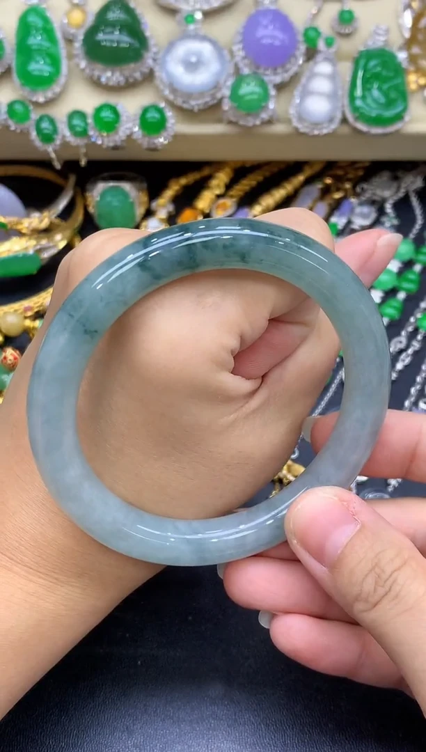 未镶嵌手镯翡翠260-中国好珍宝