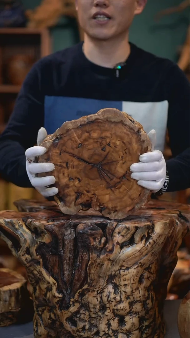 【闪购商品】枣木雷击枣木底座