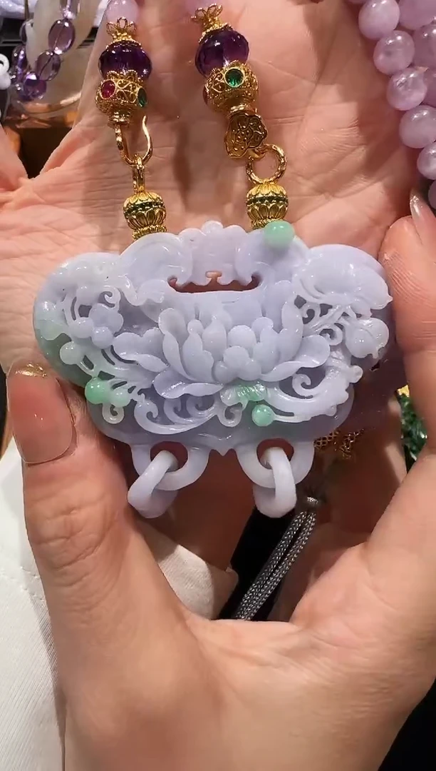 【闪购商品】翡翠颈饰未镶嵌国风