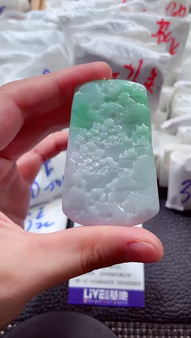 颈饰未镶嵌翡翠00003485