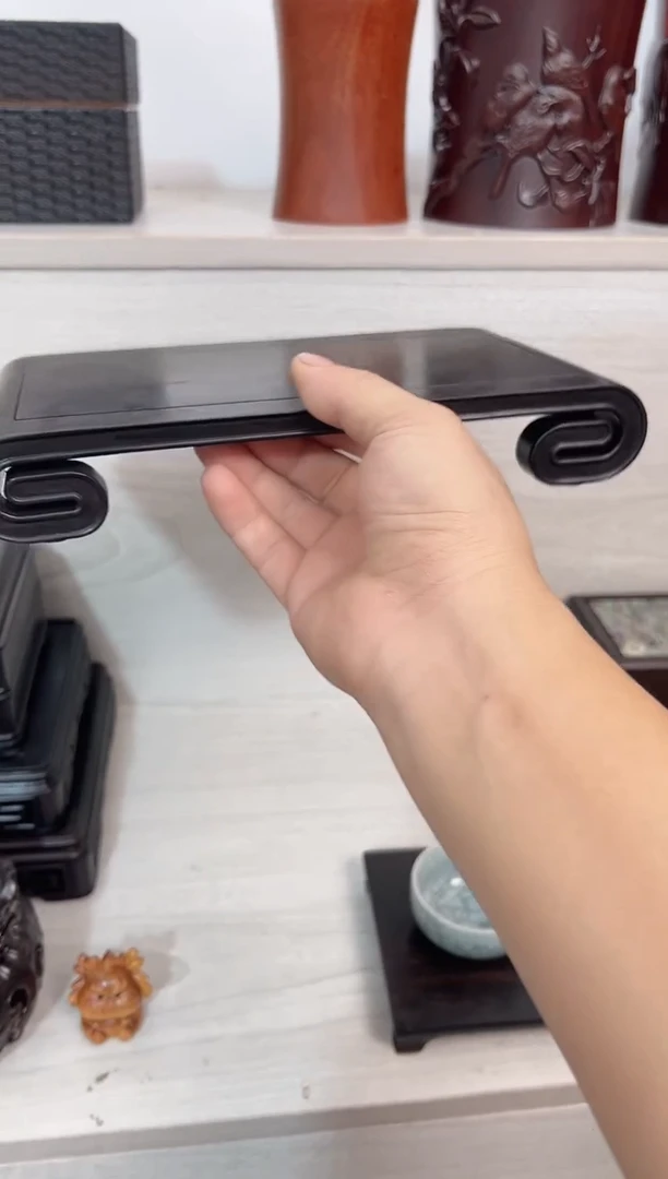 东非黑黄檀（紫光檀）23*14*4书卷