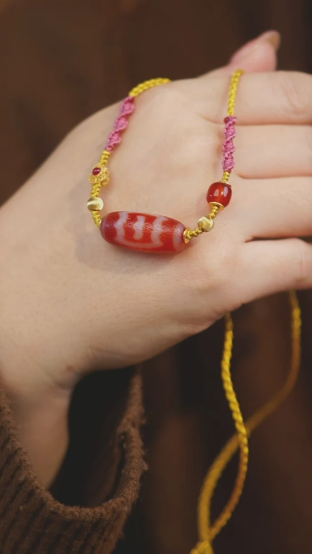 【闪购商品】玛瑙/玉髓项链未镶嵌多样性发一