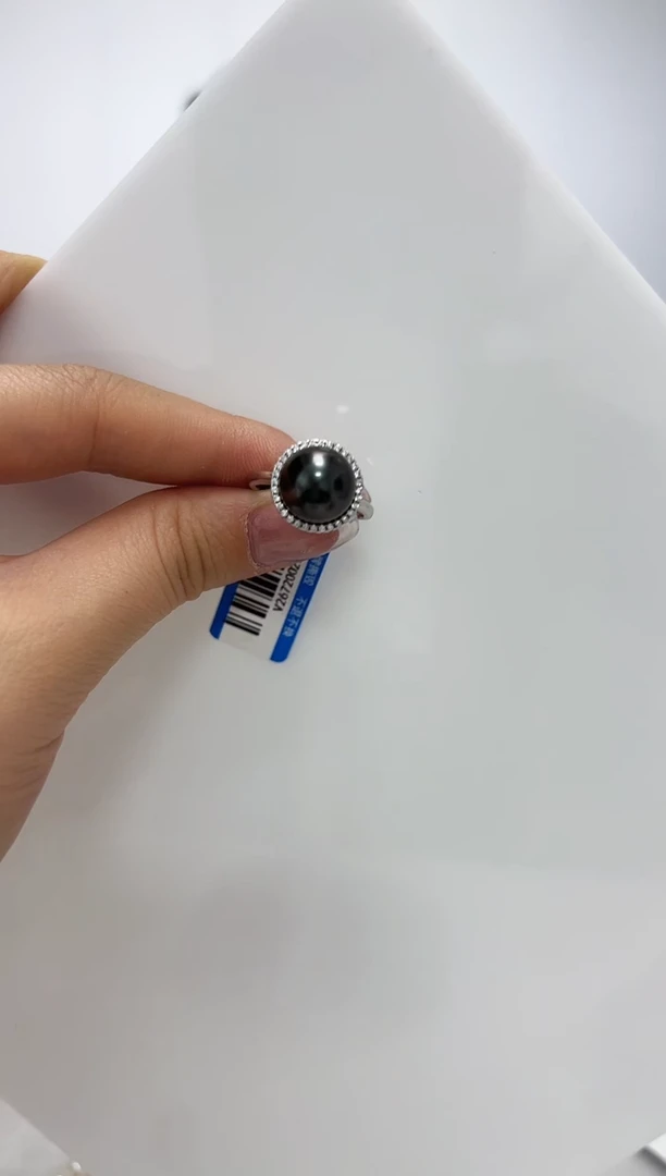 【闪购商品】海水珍珠DA银S925镶嵌戒指  V2672