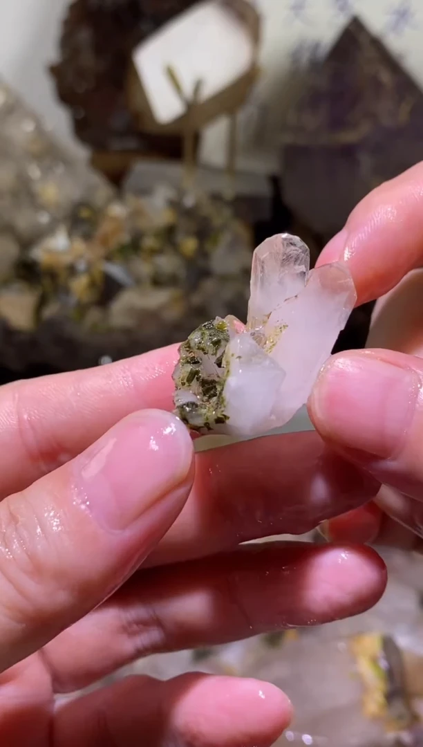 未镶嵌珠宝半成品水晶141号四川超七花园水晶