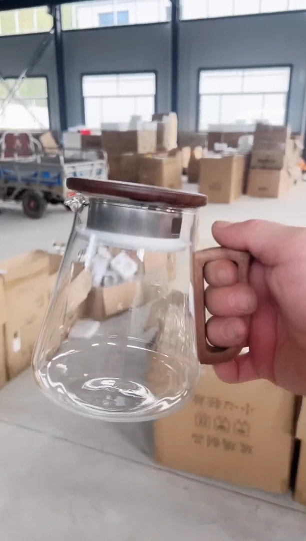 高硼硅玻璃泡茶壶