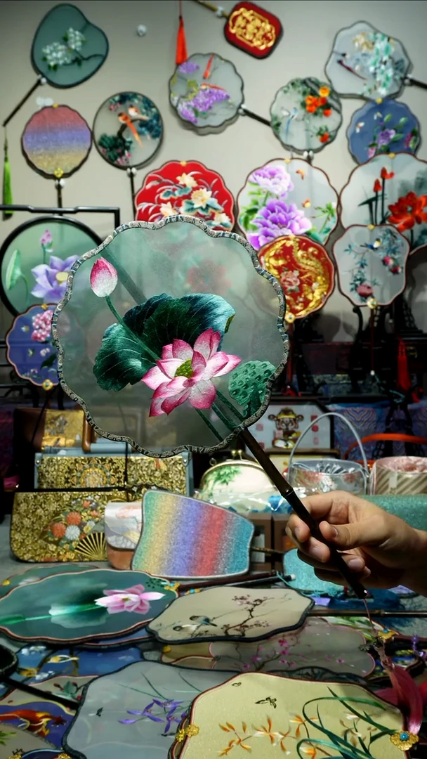 刺绣纯手工苏绣艺术品