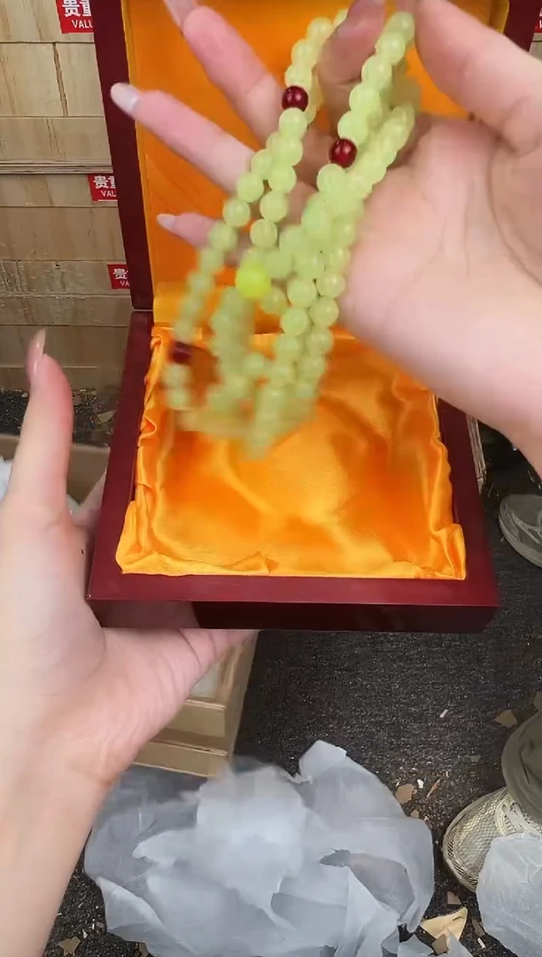 万家文玩阁夜明珠108颗链接@@SP419