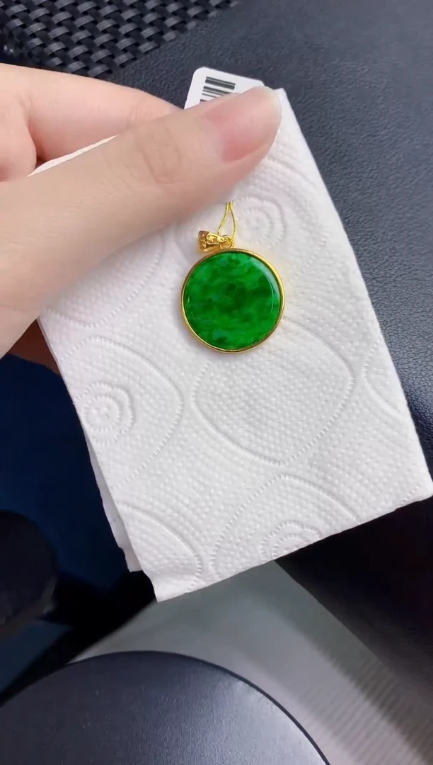 颈饰未镶嵌翡翠天然翡翠缅甸A货