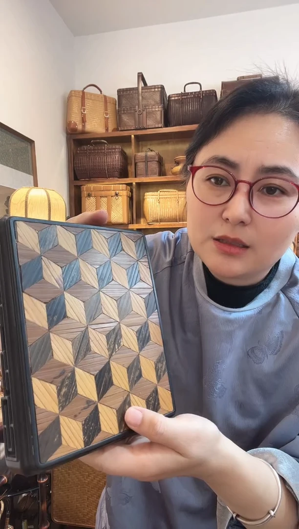 TC220-1红木几何纹长方形茶台