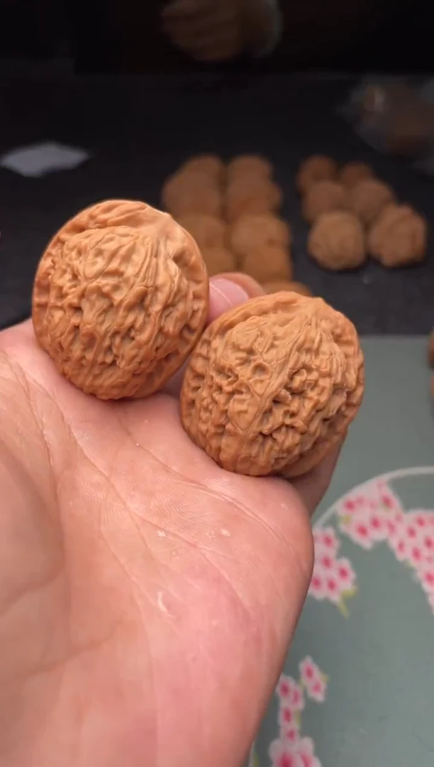 把件文玩核桃a156   莲花   35尺