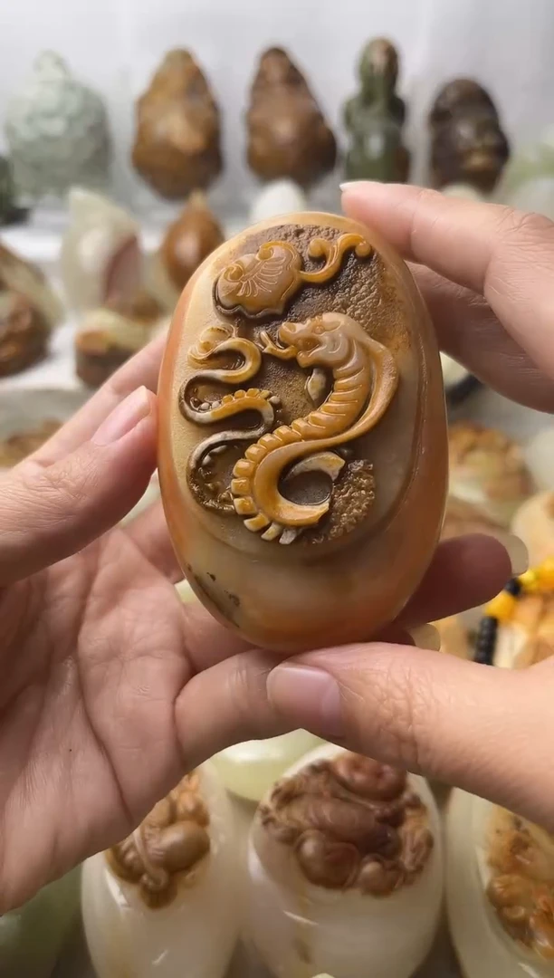 石材古青石棉纹正常不退换蛇微瑕