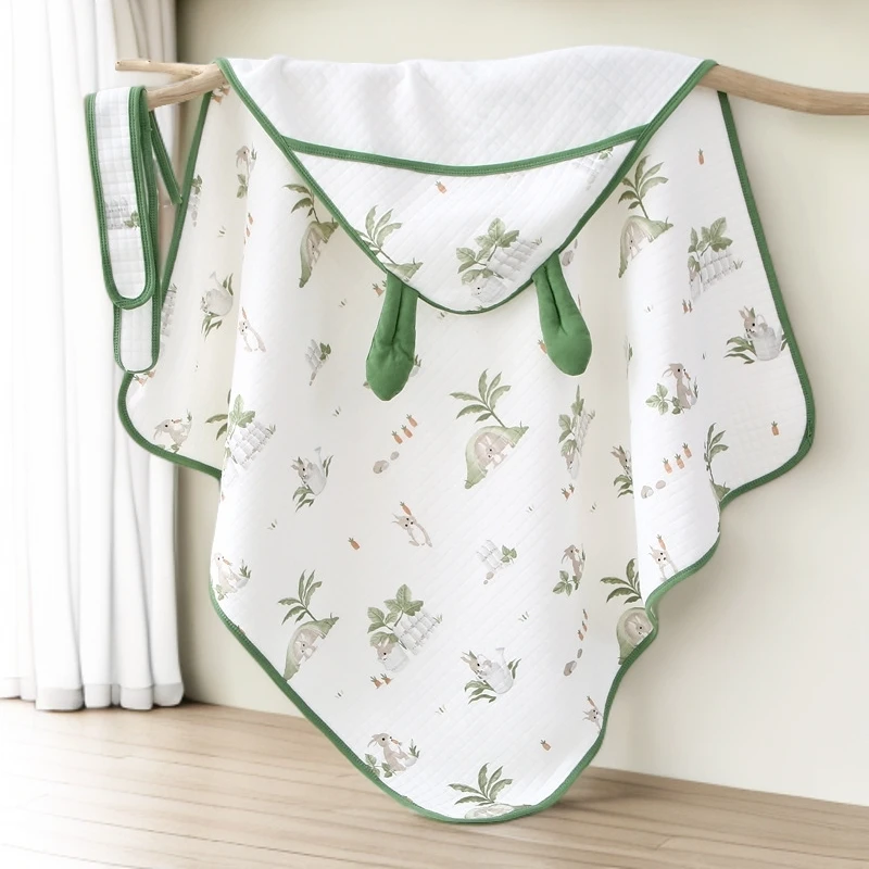 四季款通用新生儿包被抱被100%纯棉婴儿包单初生宝宝用品幼儿柔软