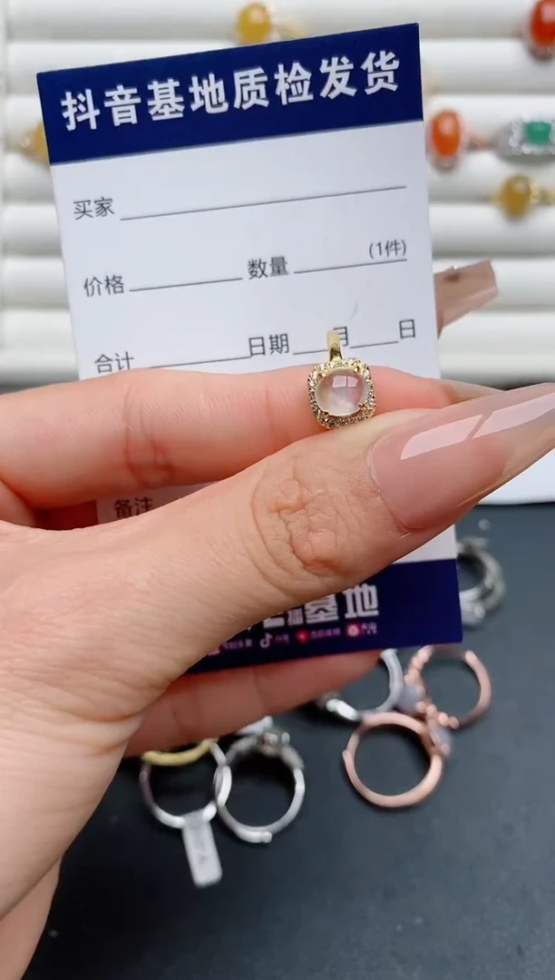 【闪购商品】翡翠戒指银S925镶嵌.............