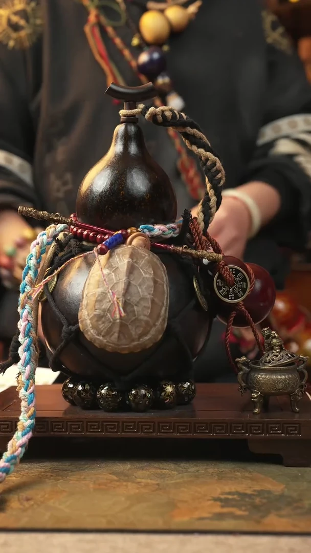 173大漆一物一拍记葫堂出品【不带手串】