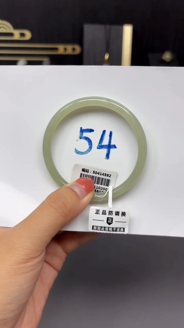 未镶嵌手镯和田玉4592