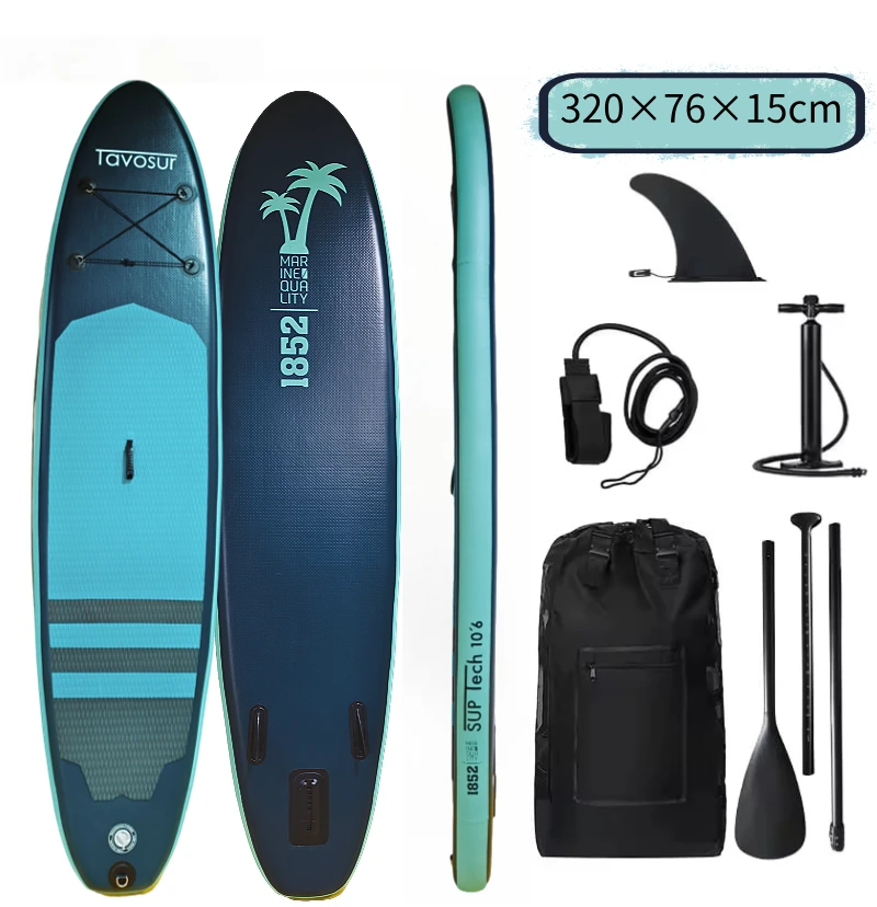 全水域休闲旅行桨板划水漂流亲子钓鱼充气式工厂SUP桨板路亚浮台