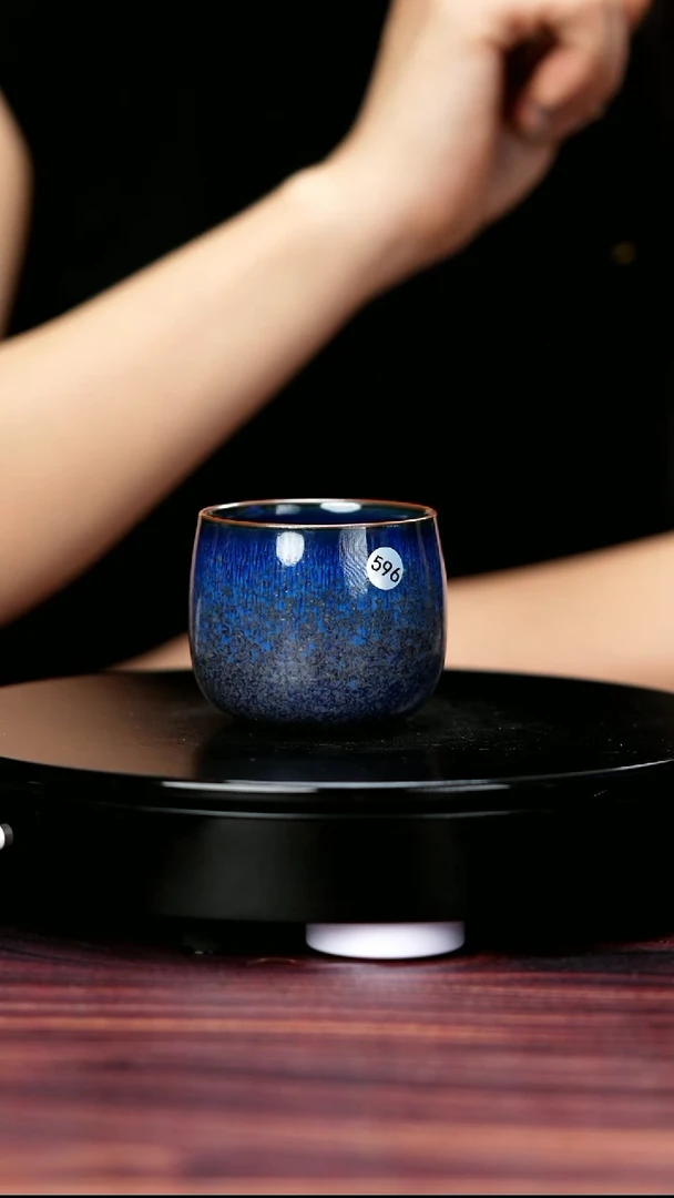 杯子596#崔小宁一级品钧瓷龙旦杯