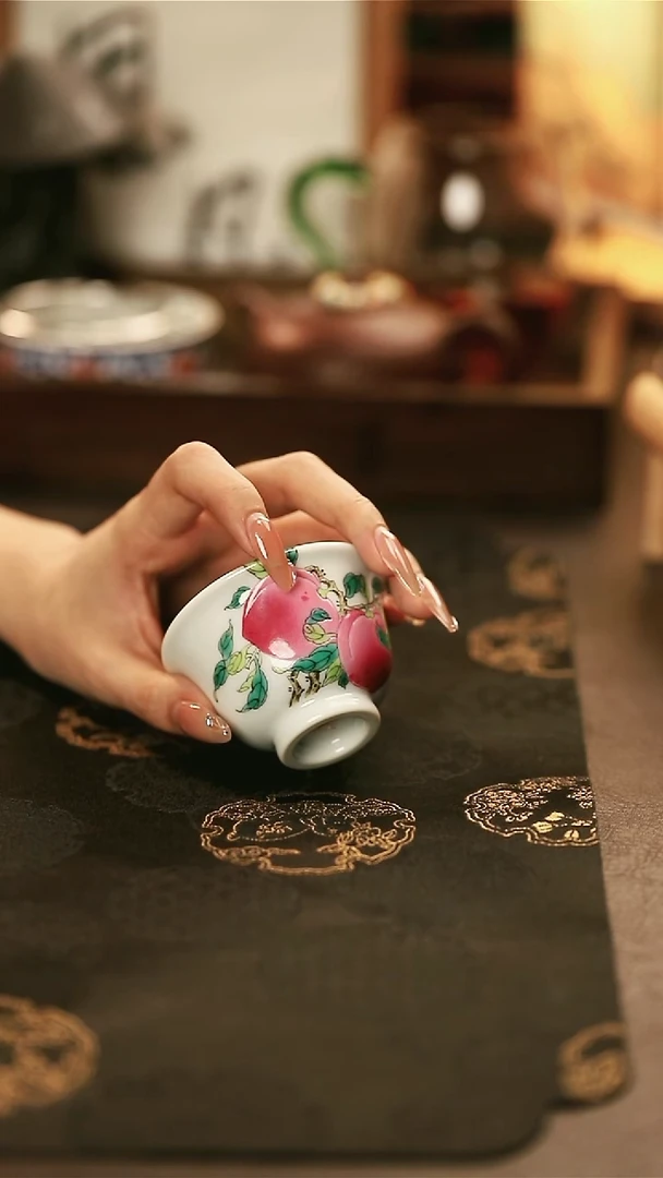 陶瓷手工手绘茶器-2