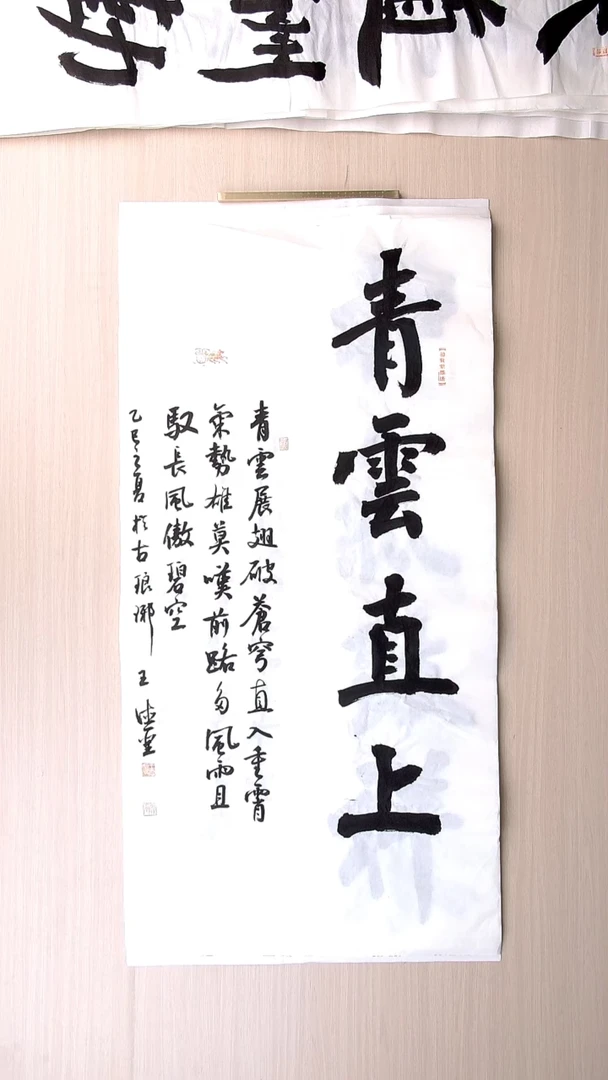 书法王德圣 山东临沂98*50