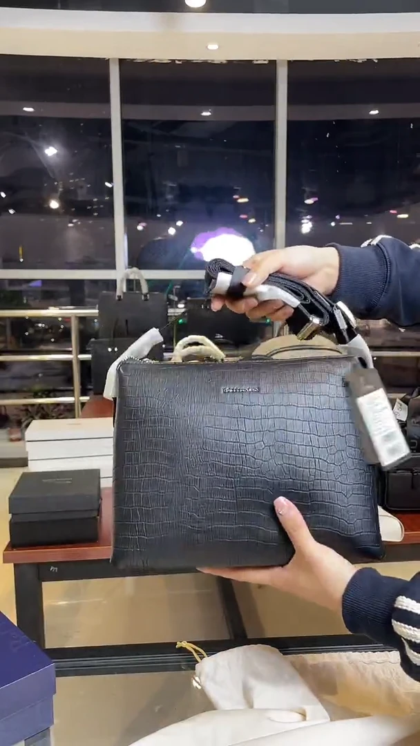 牛皮（革）韩爵绅士包包皮具960