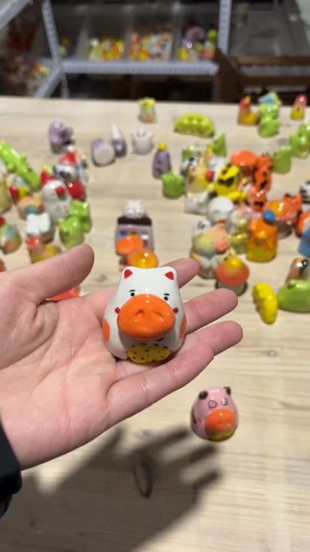 【闪购商品】摆件210纯手工微瑕陶瓷