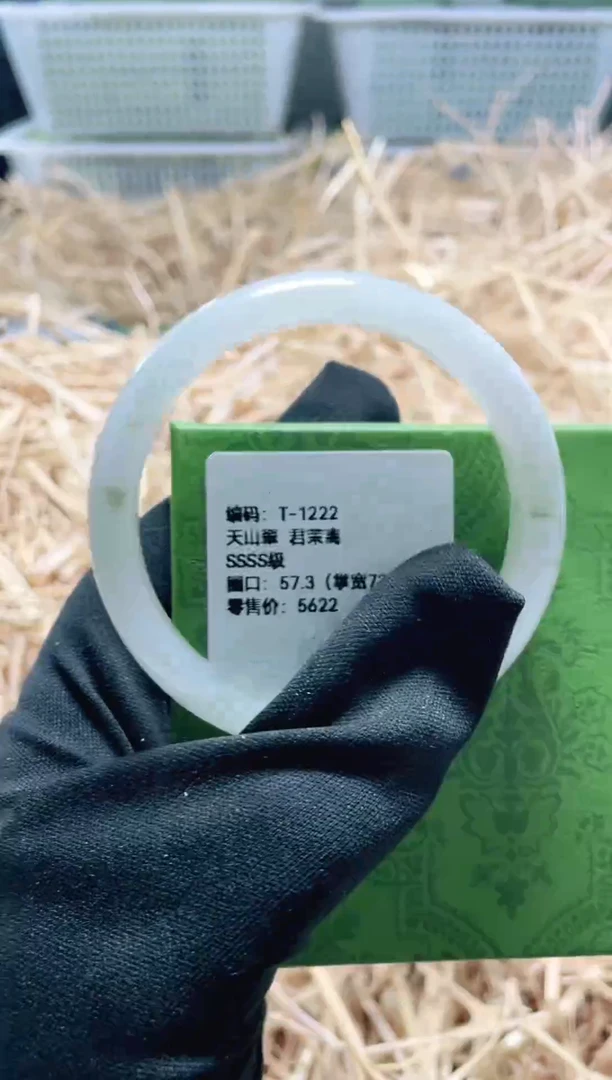 未镶嵌手镯石英质玉T-1222