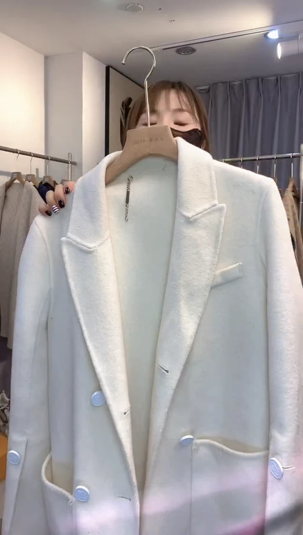 直播间同款大衣长短款B04