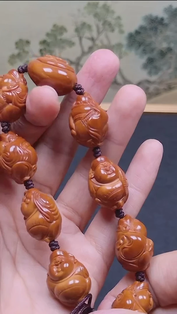 手串/手链橄榄核海派财神1.6