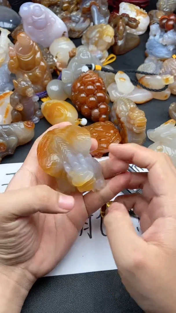 【闪购商品】玛瑙/玉髓吊坠(不含链)未镶嵌1