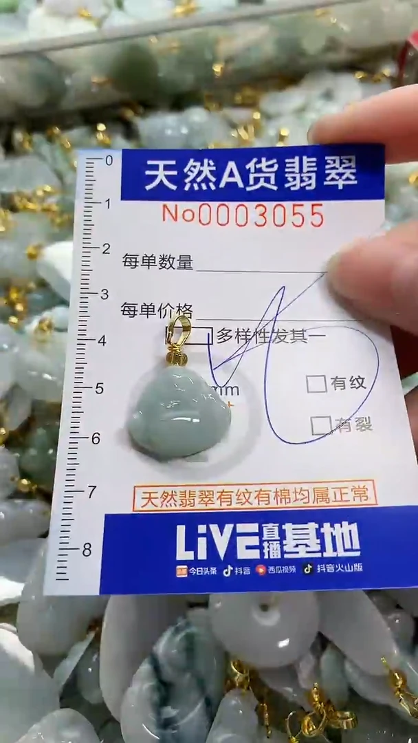 颈饰未镶嵌翡翠天然A货翡翠