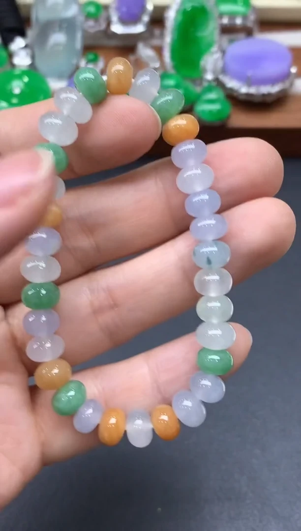 未镶嵌手链翡翠537-中国好珍宝