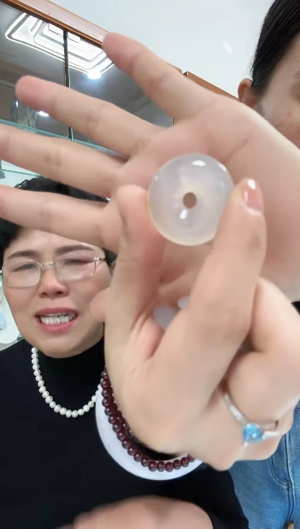 未镶嵌颈饰玛瑙/玉髓冰玉平安扣多样性发一件