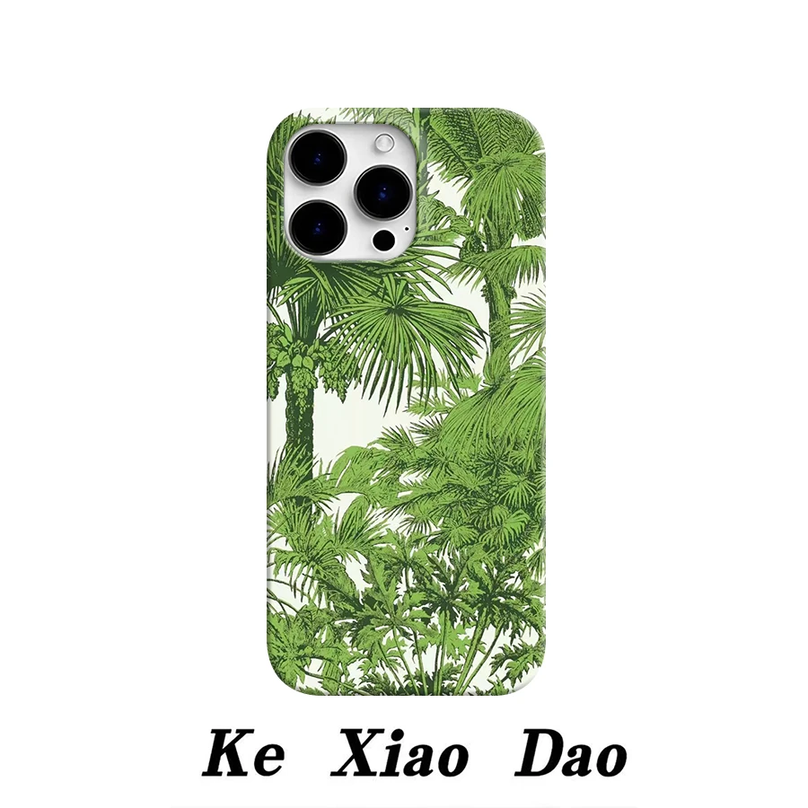 绿叶树手机壳适用于苹果16promax华为mate荣耀vivo小米oppo红米