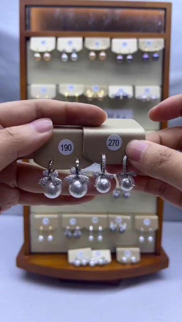 未镶嵌耳饰淡水珍珠190+270