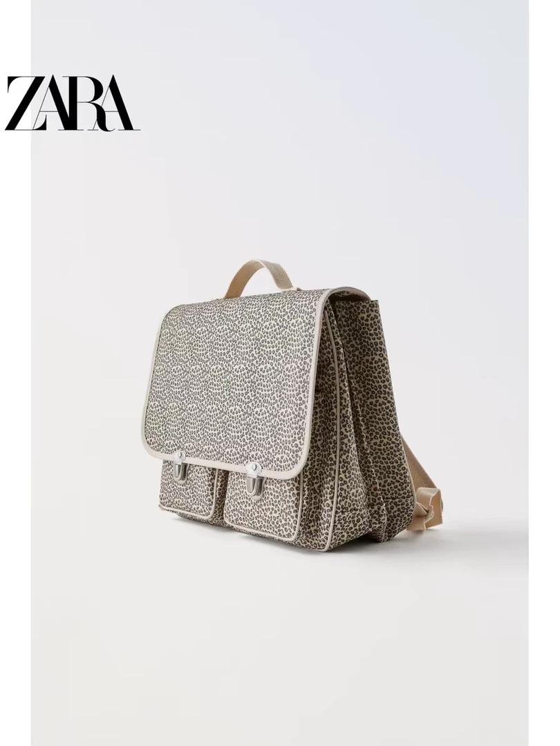 牌牌 ZA  RA小学生中学生双肩背包个性设计大容量书包