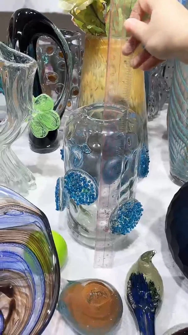 【闪购商品】琉璃高28厚重琉璃花瓶