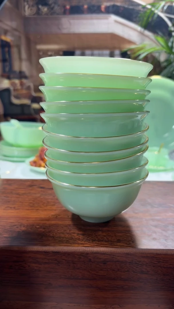 【闪购商品】....4.5英寸玉瓷碗12个口径11.5厘米