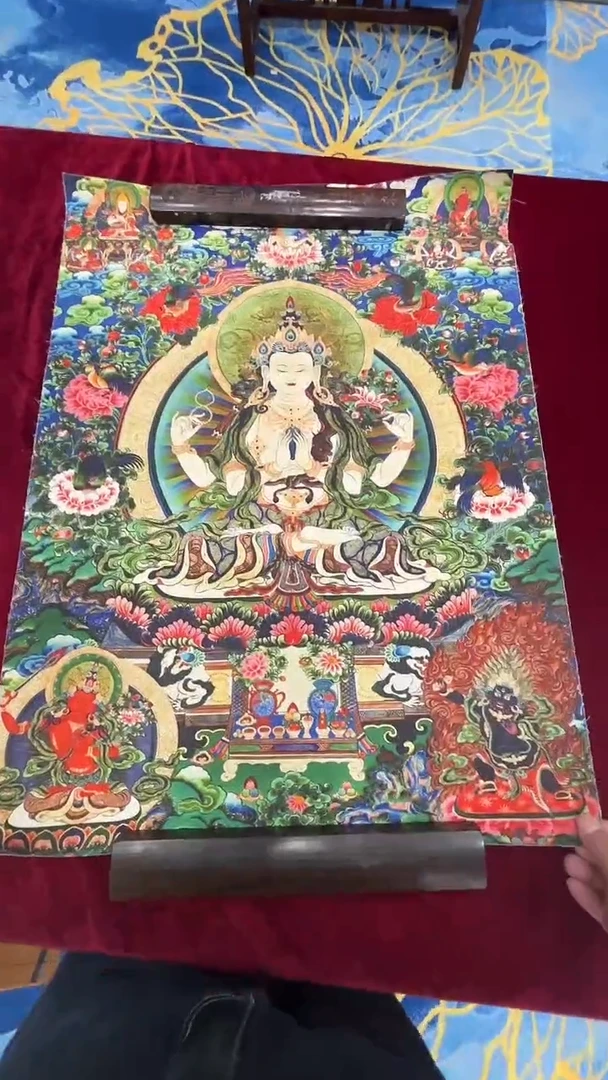 卷轴画唐卡TK16037