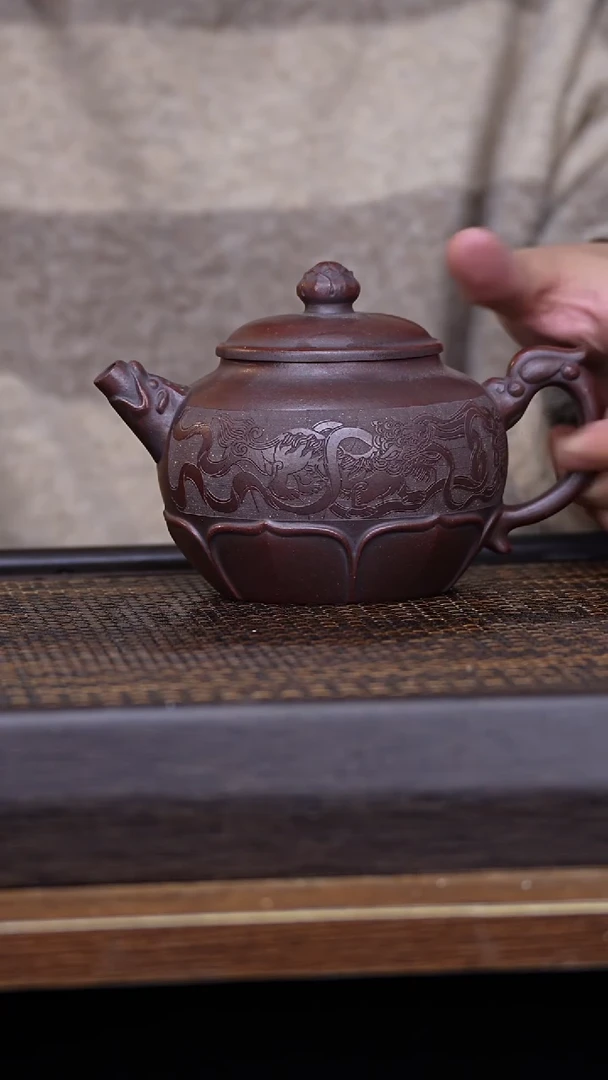【闪购商品】紫砂茶壶原矿全手工紫砂壶46466
