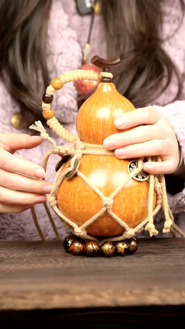 298号中药煮色 大漆葫芦水壶/酒壶 一物一拍700ml左右