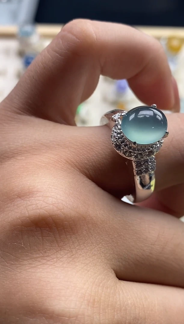 翡翠散珠天然翡翠裸石蛋面52