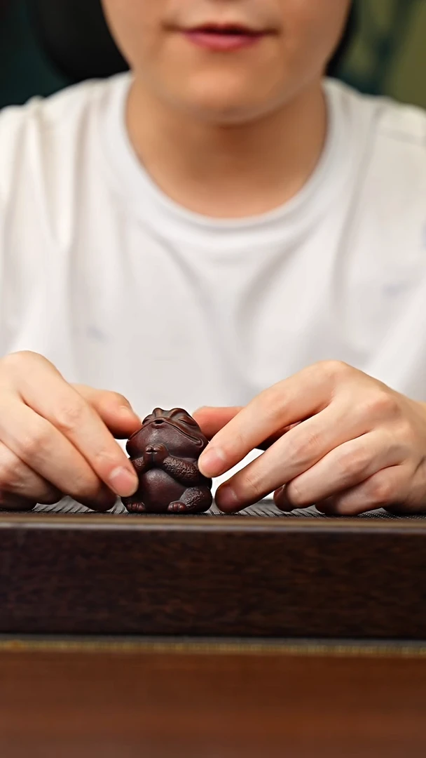 紫砂茶宠宜兴原矿 手工 紫砂茶宠