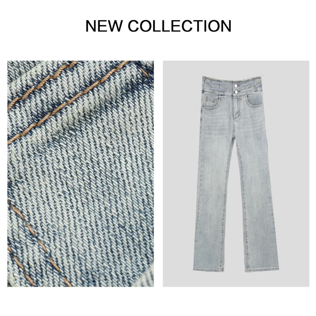 【小依专享】K1F26060女士经典牛仔裤-6060