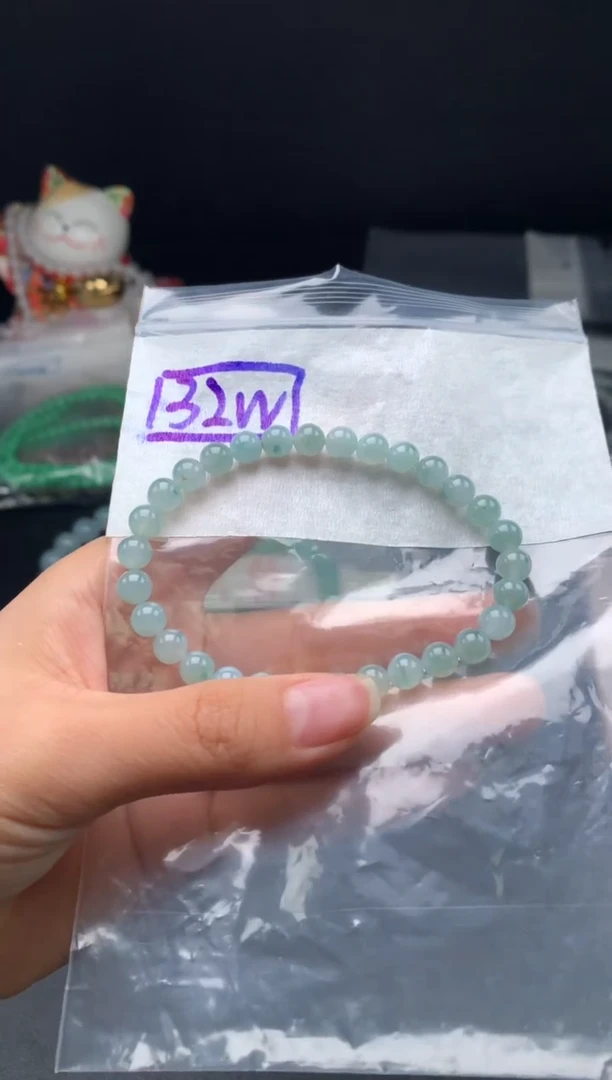 未镶嵌挂件翡翠32  卡6.6