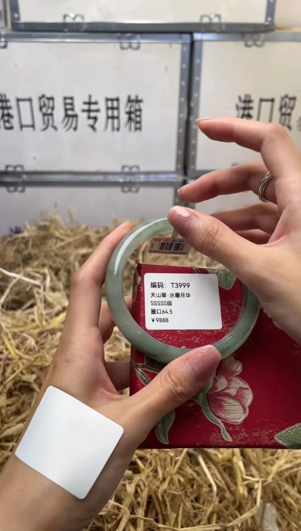 未镶嵌手镯石英质玉T3999