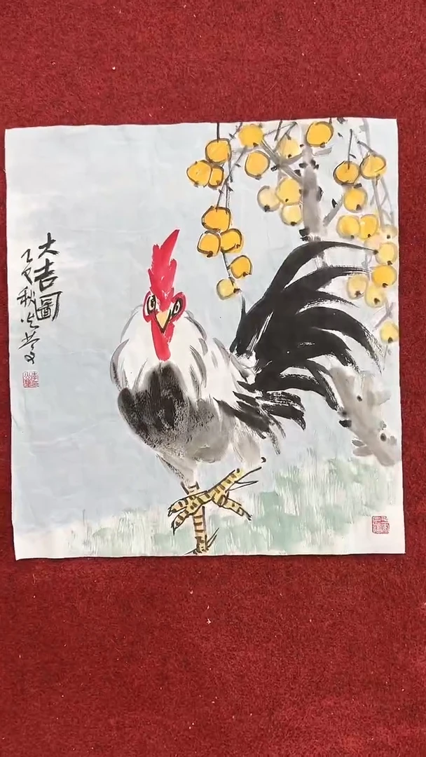 国画李火庆/国画/花鸟