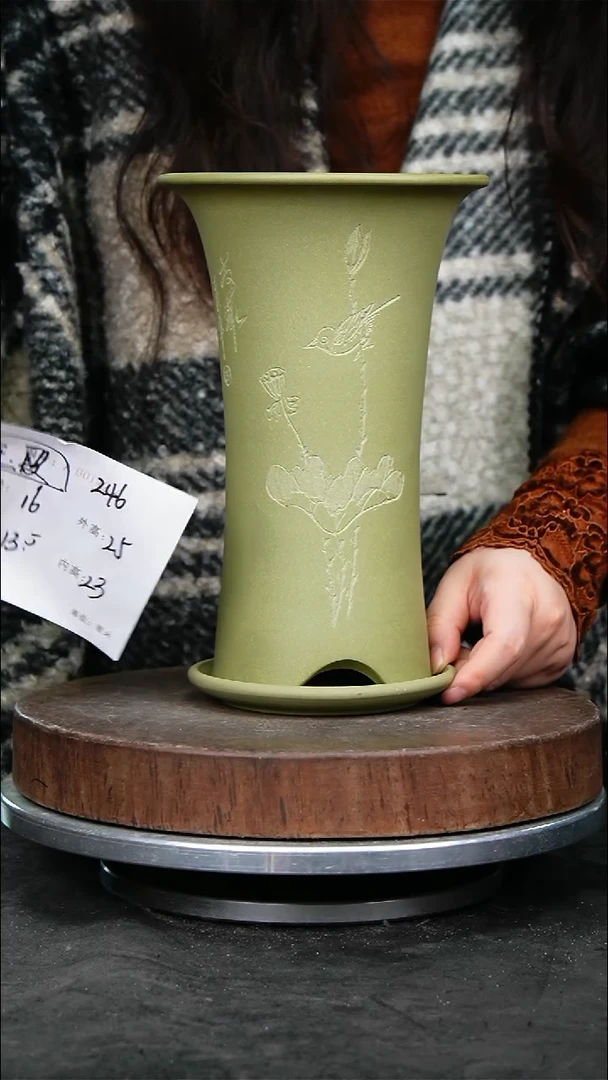 紫砂花盆246+z紫砂花盆