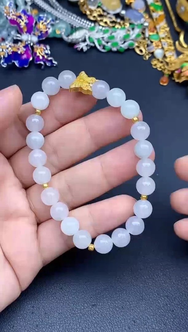 未镶嵌手链翡翠192-春日珠宝