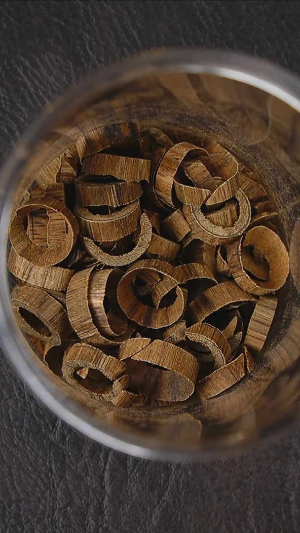 沉香沉香碎屑文莱黑棋甜甜圈-克重：2克