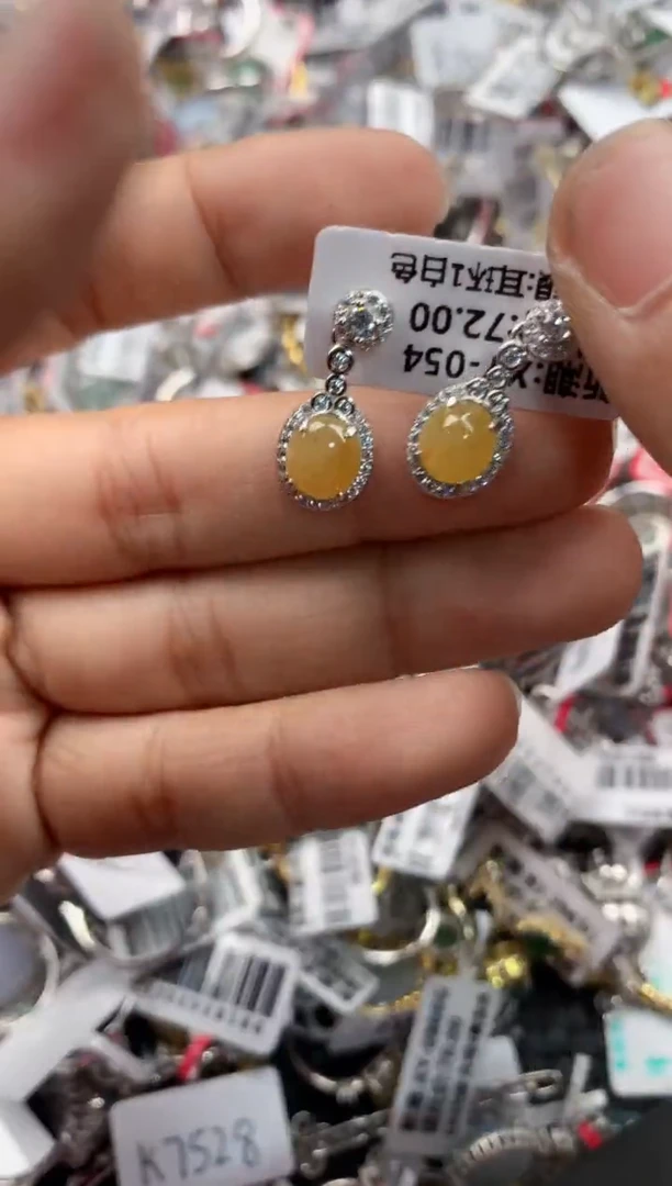 银S925镶嵌戒指翡翠11-11-11      5